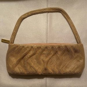 Whiting and Davis gold mesh bag